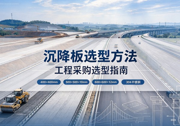 德惠沉降板选择方法