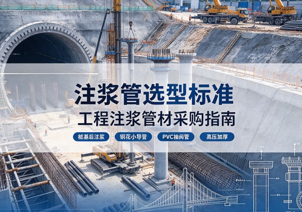 德惠注浆管选型标准